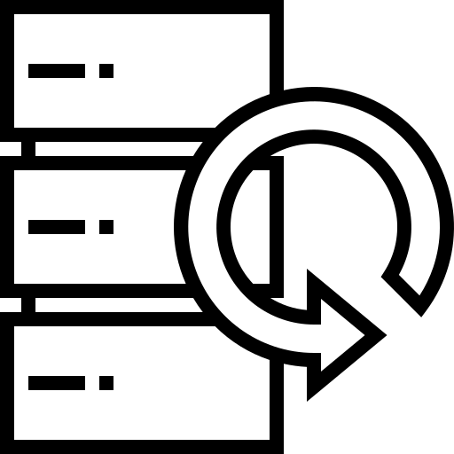 Data recovery service icon
